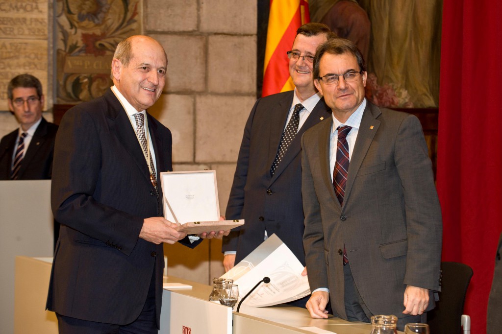 Entrega Medalla (President Macià 2012), Jordi Grau, Artur Mas