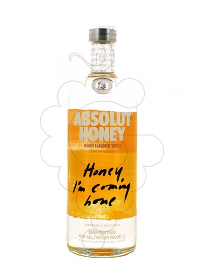 Foto Vodka Absolut Honey