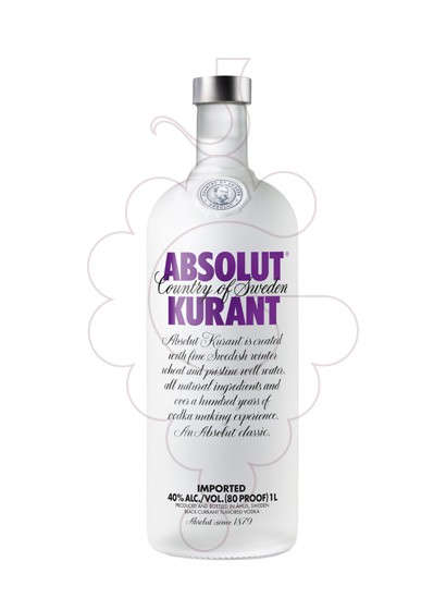 Foto Vodka Absolut Kurant
