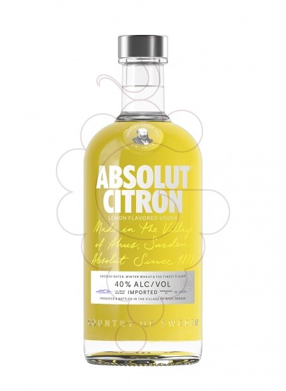 Foto Vodka Absolut Citron