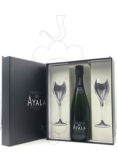 Foto Caixes regal Ayala Brut Majeur Pack (1 + 2 copes)