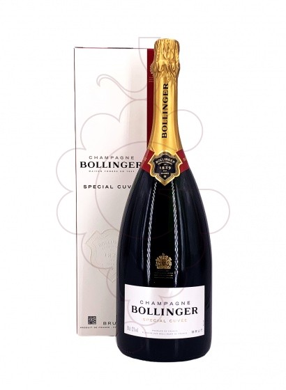 Foto Bollinger Cuvée Brut Magnum Estutxat vi escumós