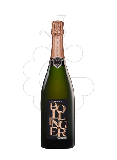 Foto Bollinger rose millesime 2006 vi escumós