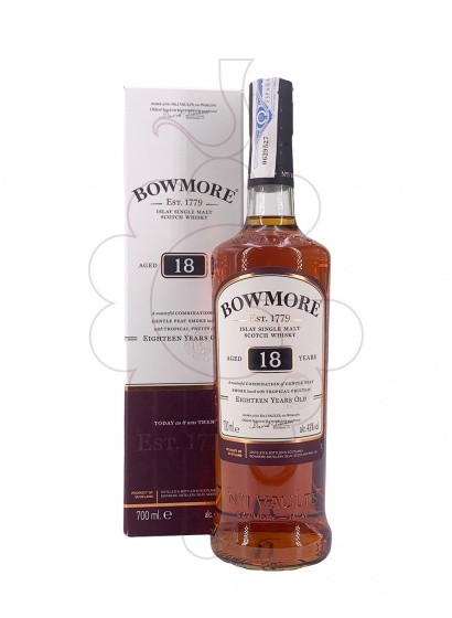 Foto Whisky Bowmore 18 Anys