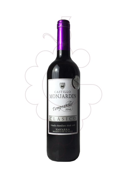 Foto Castillo de Monjardin Tempranillo Clásico vi negre