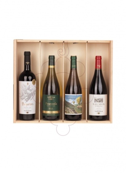Foto Caixes Nadal Pack 4 Ampolles Variades + Foie DELPEYRAT