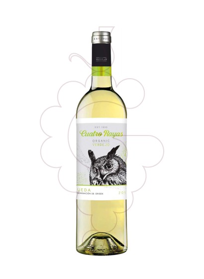Foto Cuatro Rayas Verdejo vi blanc
