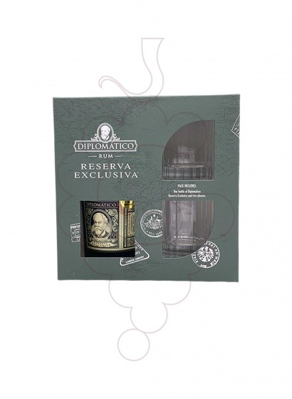 Foto Caixes regal Diplomático Reserva Exclusiva Pack (1 u + 2 Gots)