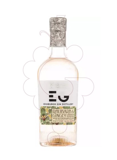 Foto Ginebra Edinburgh Rhubarb & Ginger