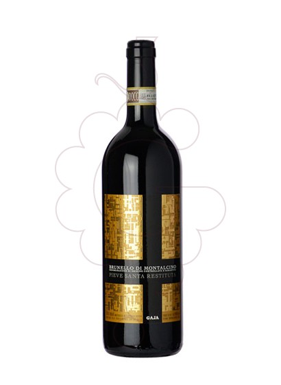 Foto Gaja Pieve Santa Restituta Brunello di Montalcino vi negre