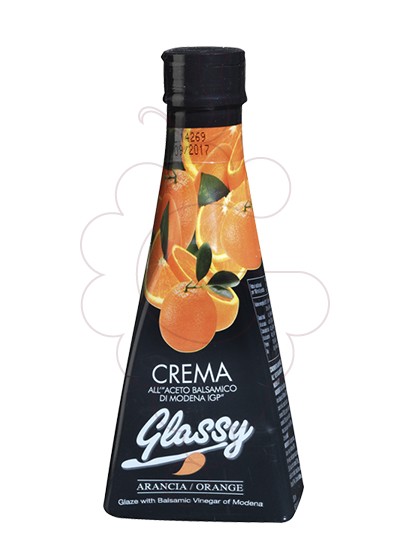 Foto Vinagre Glassy crema orange 25 cl