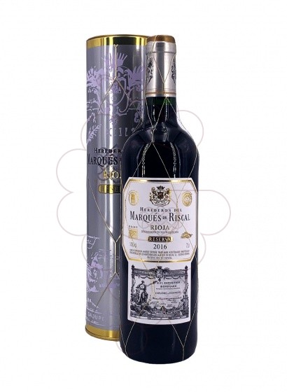 Foto Marqués de Riscal Reserva Canister vi negre