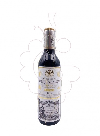 Foto Marques de Riscal Reserva (mini) vi negre