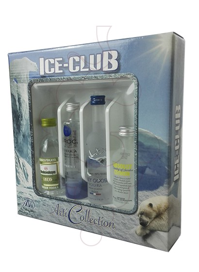 Foto Vodka Minipack Ice-Club Vodka 4 u