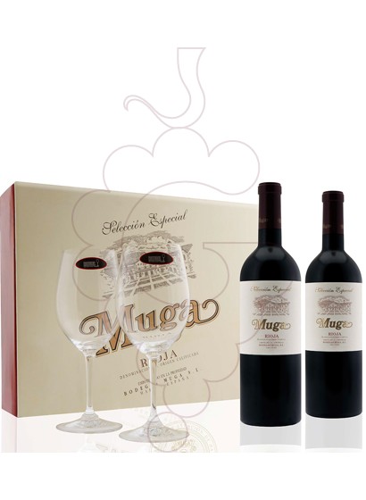 Foto Caixes regal Muga Reserva Selección Pack (2 u + 2 copes)