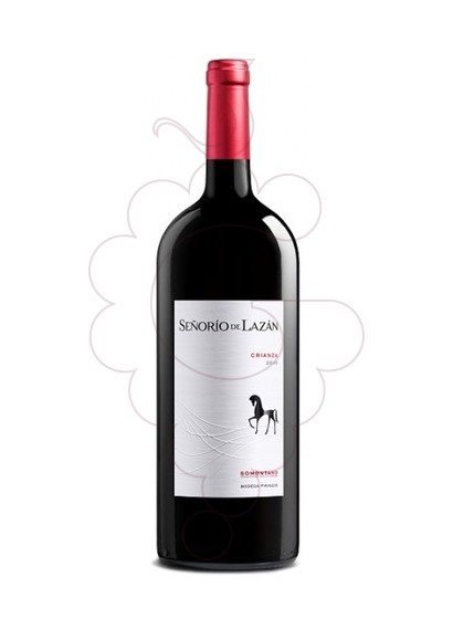 Foto Señorío de Lazán Crianza Magnum vi negre