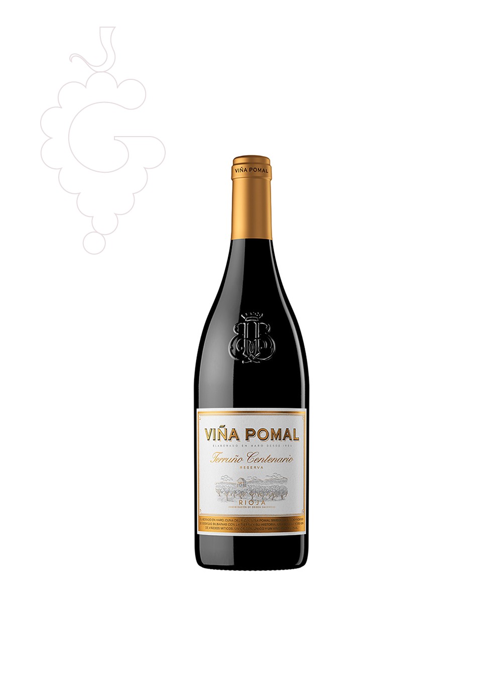 Foto Viña Pomal Centenario Reserva vi negre