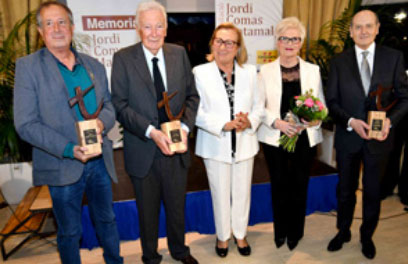 Jordi Grau i M. Dolors Segarra distingits amb el Premi T