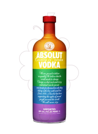 Foto Vodka Absolut Colors