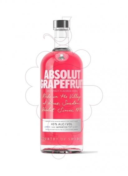 Foto Vodka Absolut grapefruit litre