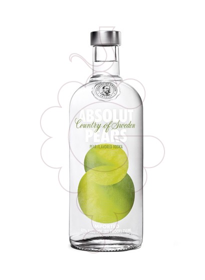 Foto Vodka Absolut Pears