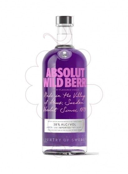 Foto Vodka Absolut wild berri litre