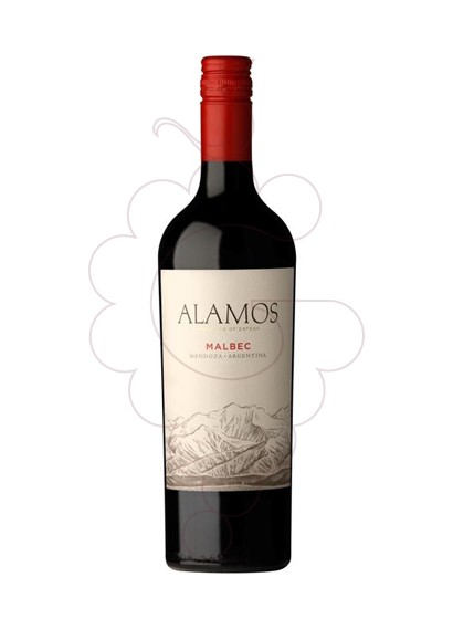 Foto Alamos Malbec vi negre