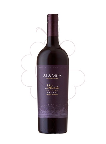 Foto Alamos Selección Malbec vi negre