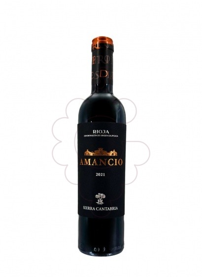 Foto Amancio negre 2021 37,5cl vi negre