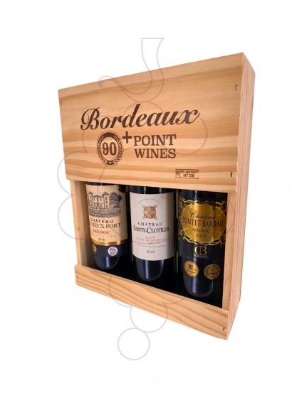 Foto Caixes regal Pack Bordeaux +90 Points Wine
