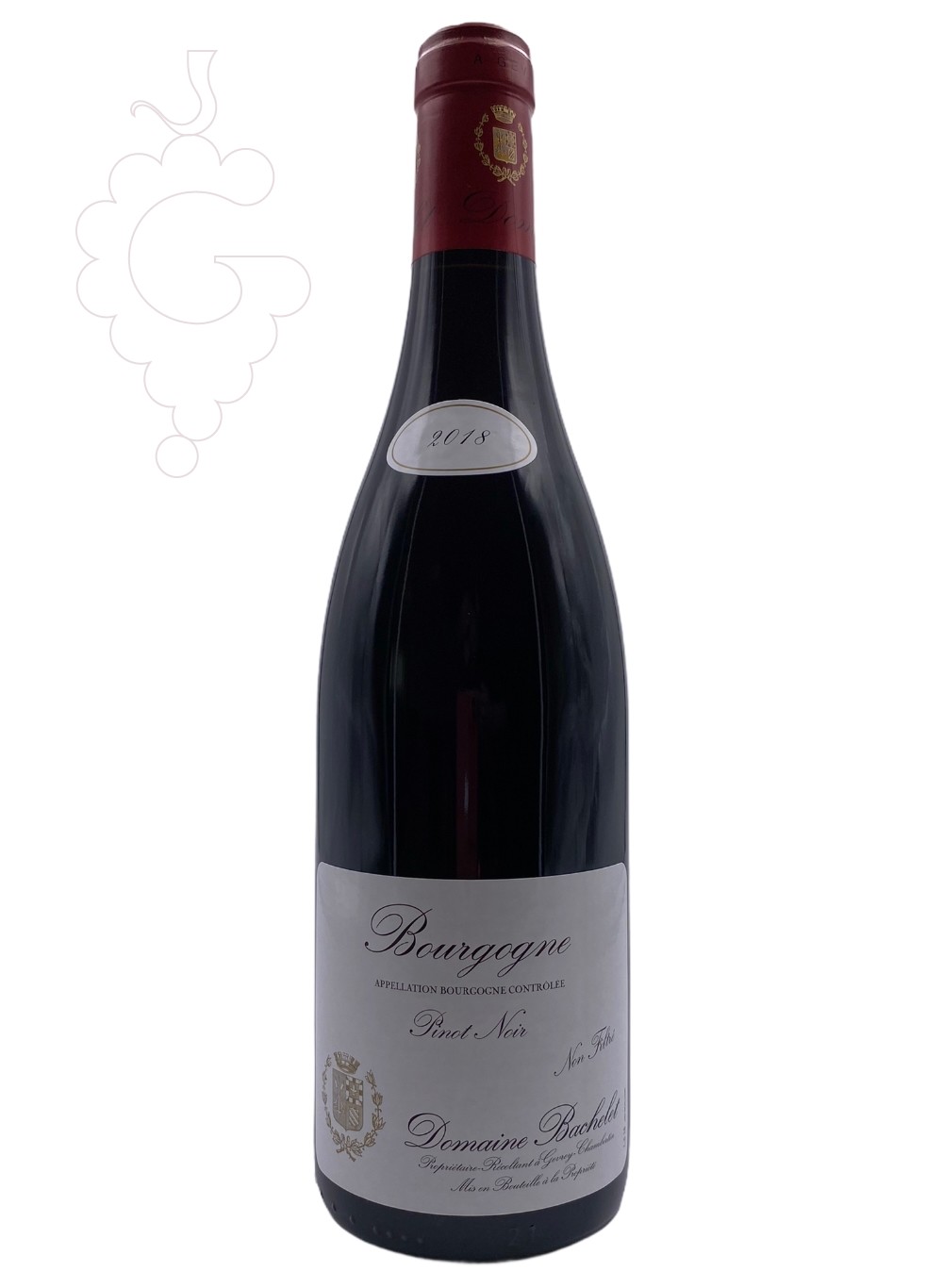 Foto Bachelet Bourgogne Pinot Noir vi negre