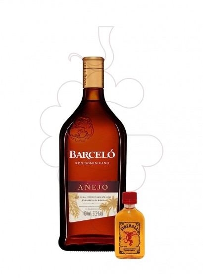 Foto Rom Barceló Añejo Pack (1 bot + Fireball mini)
