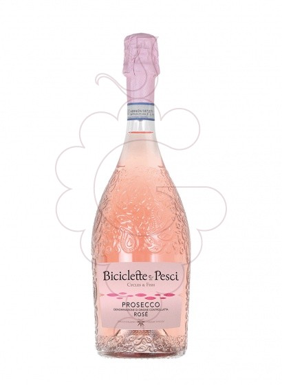 Foto Biciclette e pesci rose 75 cl vi escumós