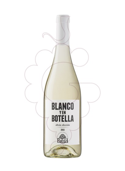 Foto Blanco y en Botella vi blanc