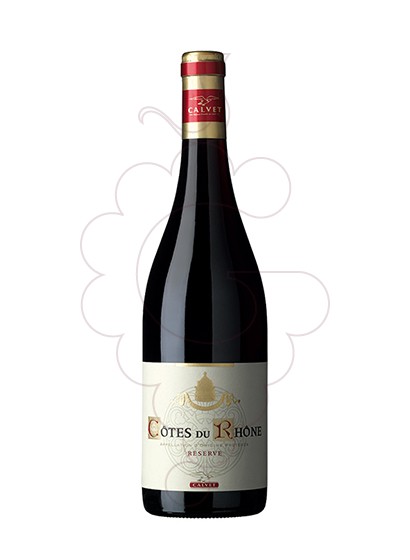 Foto Calvet Cotes du Rhone  vi negre