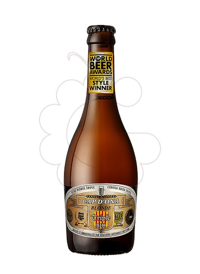 Foto Cervesa Cap d'Ona Blonde Triple Bio (mini)