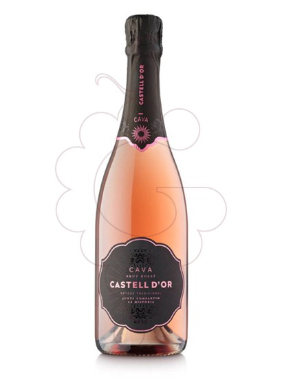 Foto Castell d'or Brut Rosat vi escumós