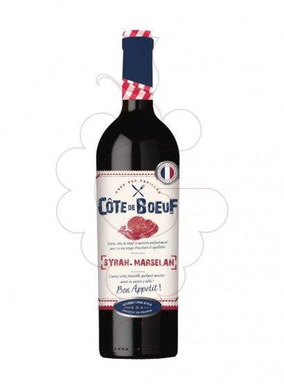 Foto Cote de Boeuf Syrah Marselan vi negre
