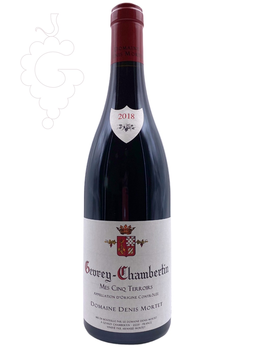 Foto Denis Mortet Gevrey-Chambertin Mes Cinq Terroirs vi negre