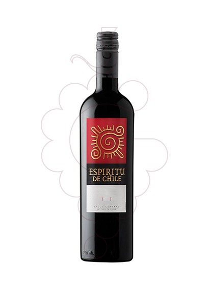 Foto Espiritu de Chile Carmenere vi negre