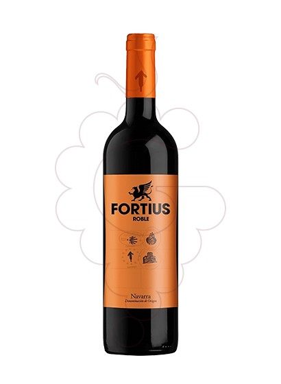 Foto Fortius Roble Tempranillo vi negre