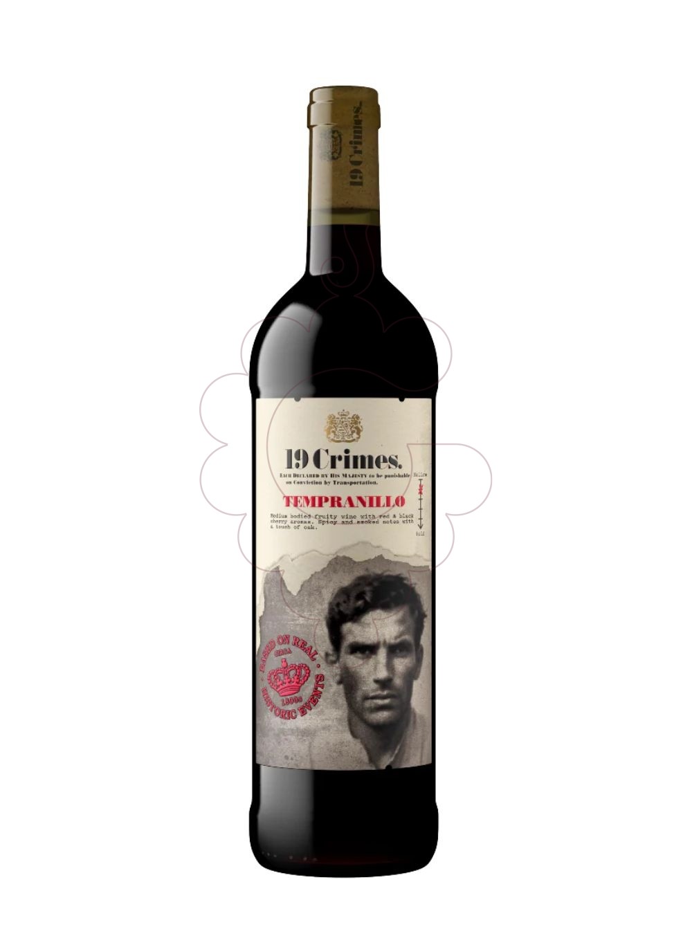 Foto 19 crimes tempranillo 75 cl vi negre