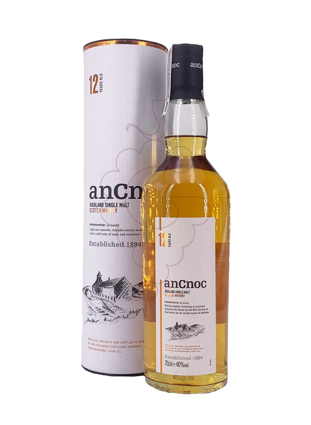 Foto Whisky Ancnoc 12 Anys