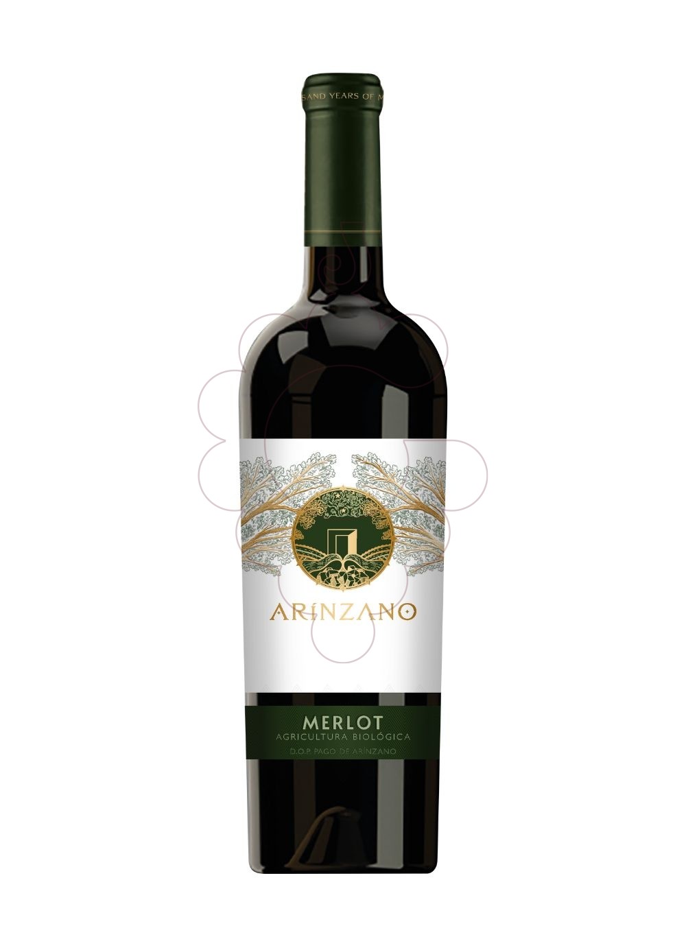 Foto Arinzano Merlot Ecològico vi negre