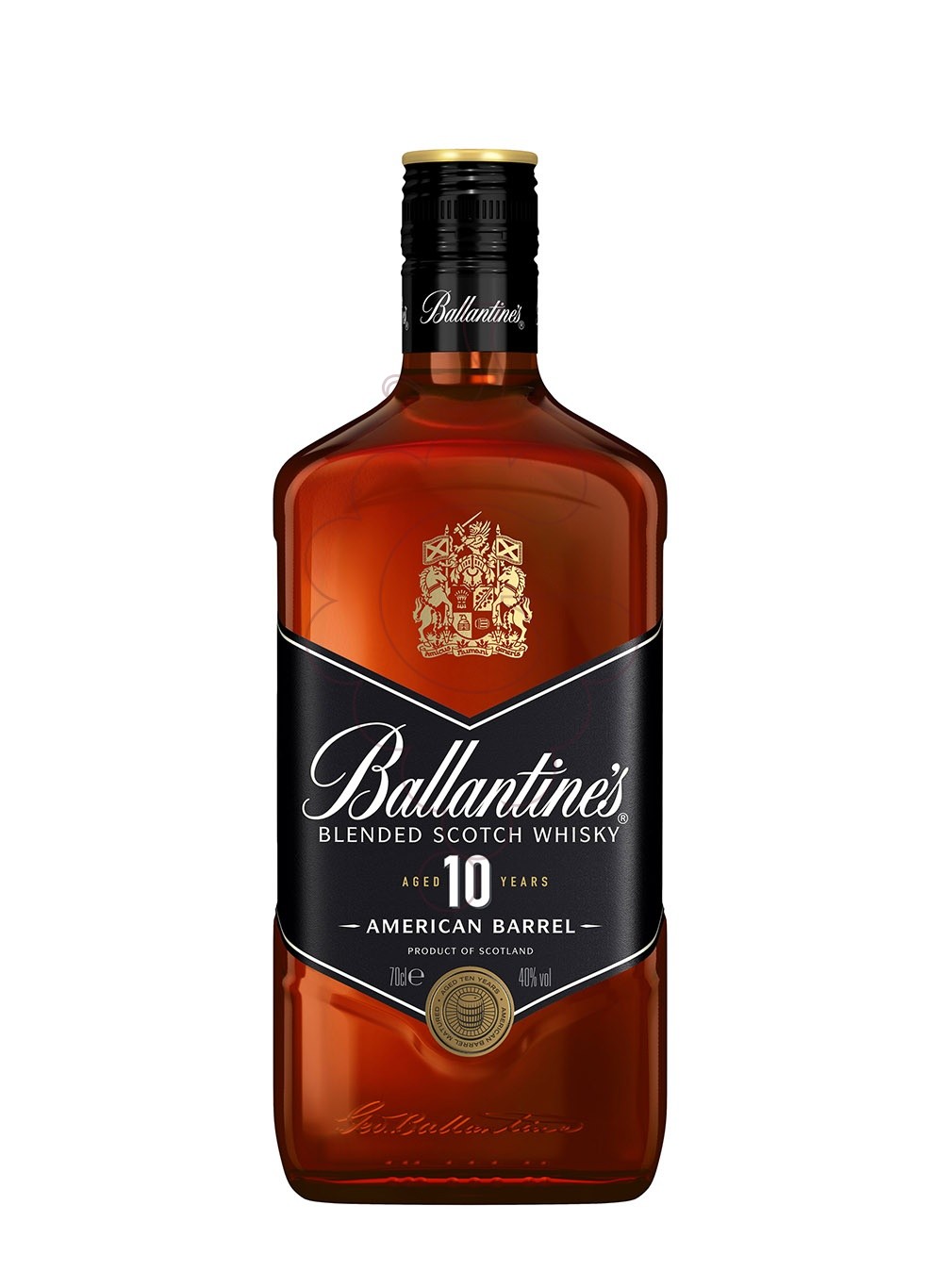 Foto Whisky Ballantines 10 anys americ lit