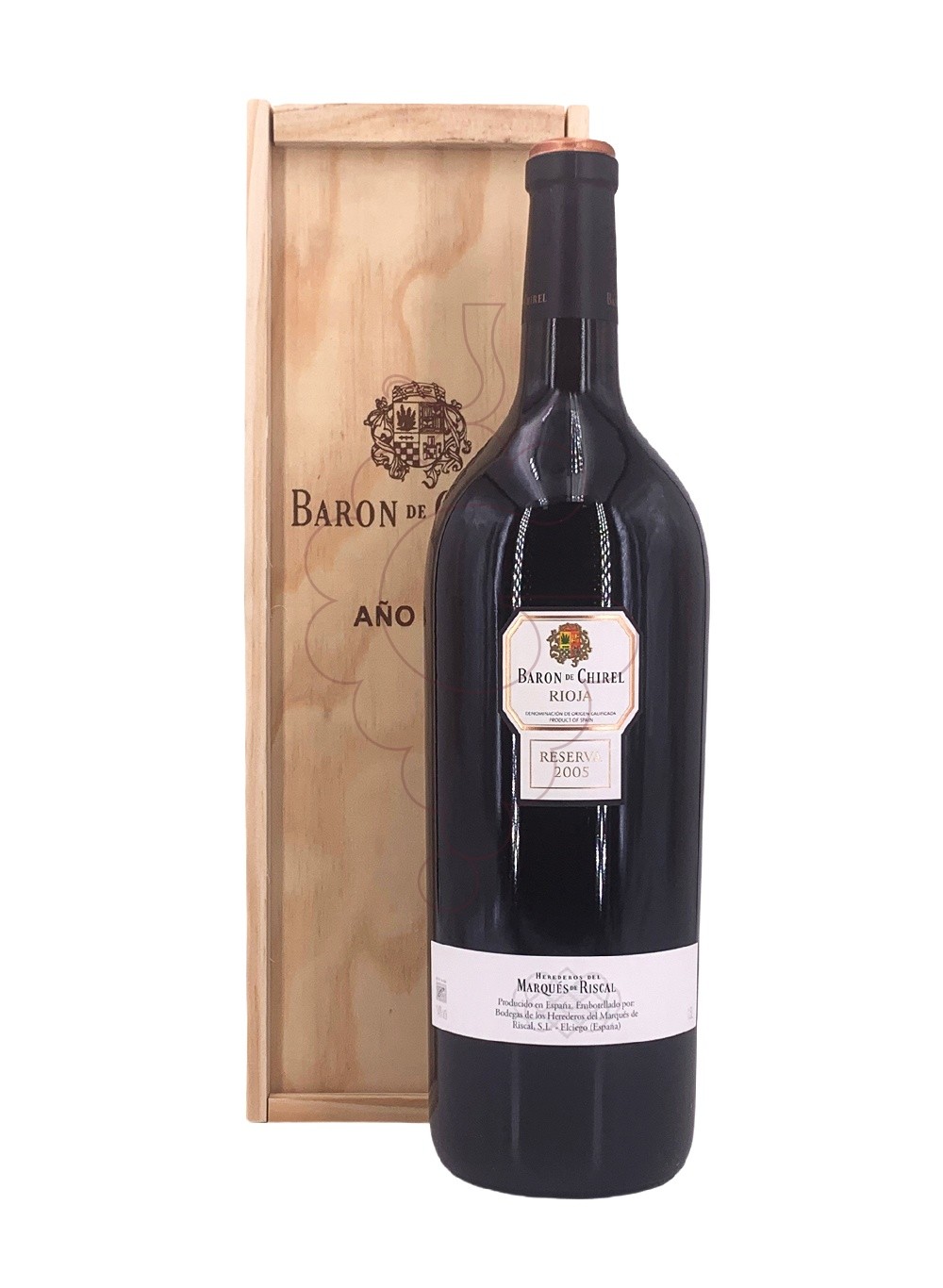 Foto Baron de Chirel Reserva Magnum  vi negre