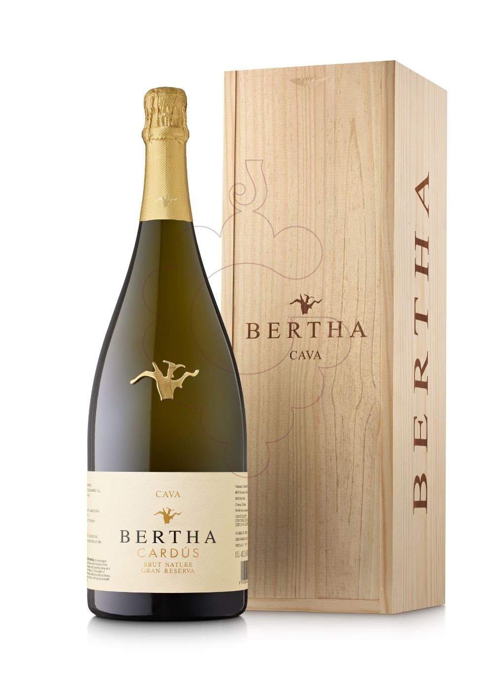 Foto Bertha Cardús Gran Reserva Brut Nature (Pack fusta) Magnum vi escumós