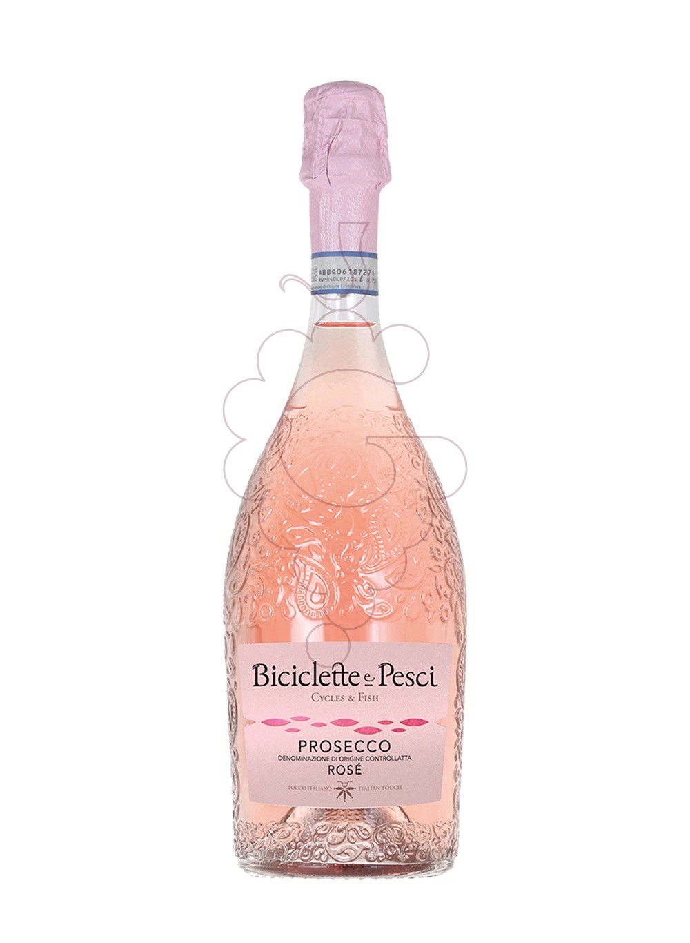 Foto Biciclette e pesci rose 75 cl vi escumós