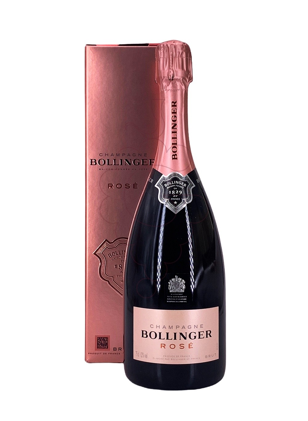 Foto Bollinger Rosé Brut Estutxat vi escumós