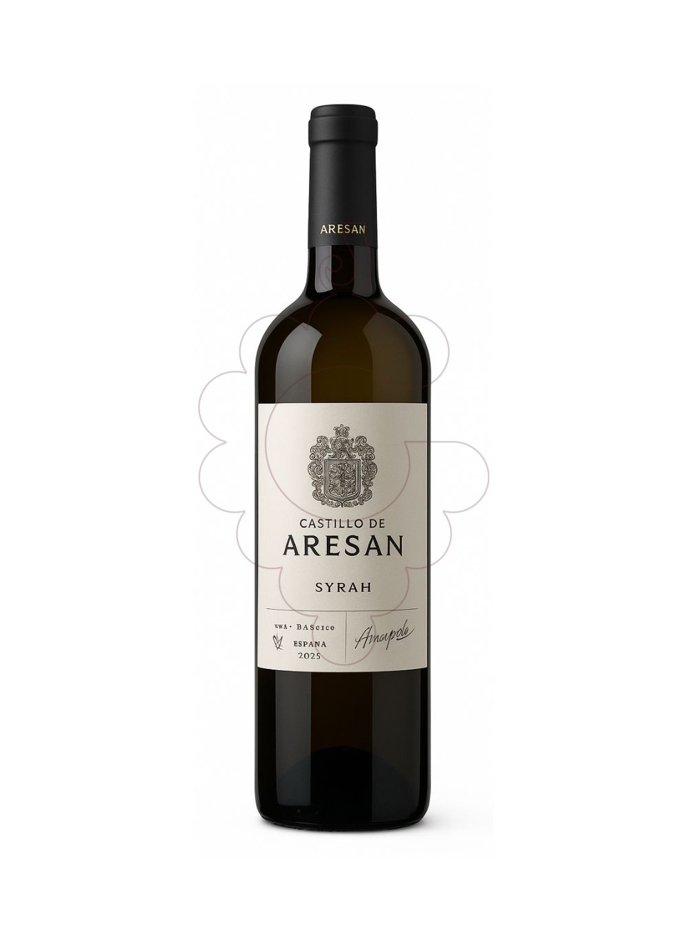 Foto Castillo de Aresan Syrah vi negre